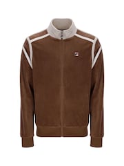 Fila Brown Gabriel Contrast Panel T-Shirt - Image 6 of 7
