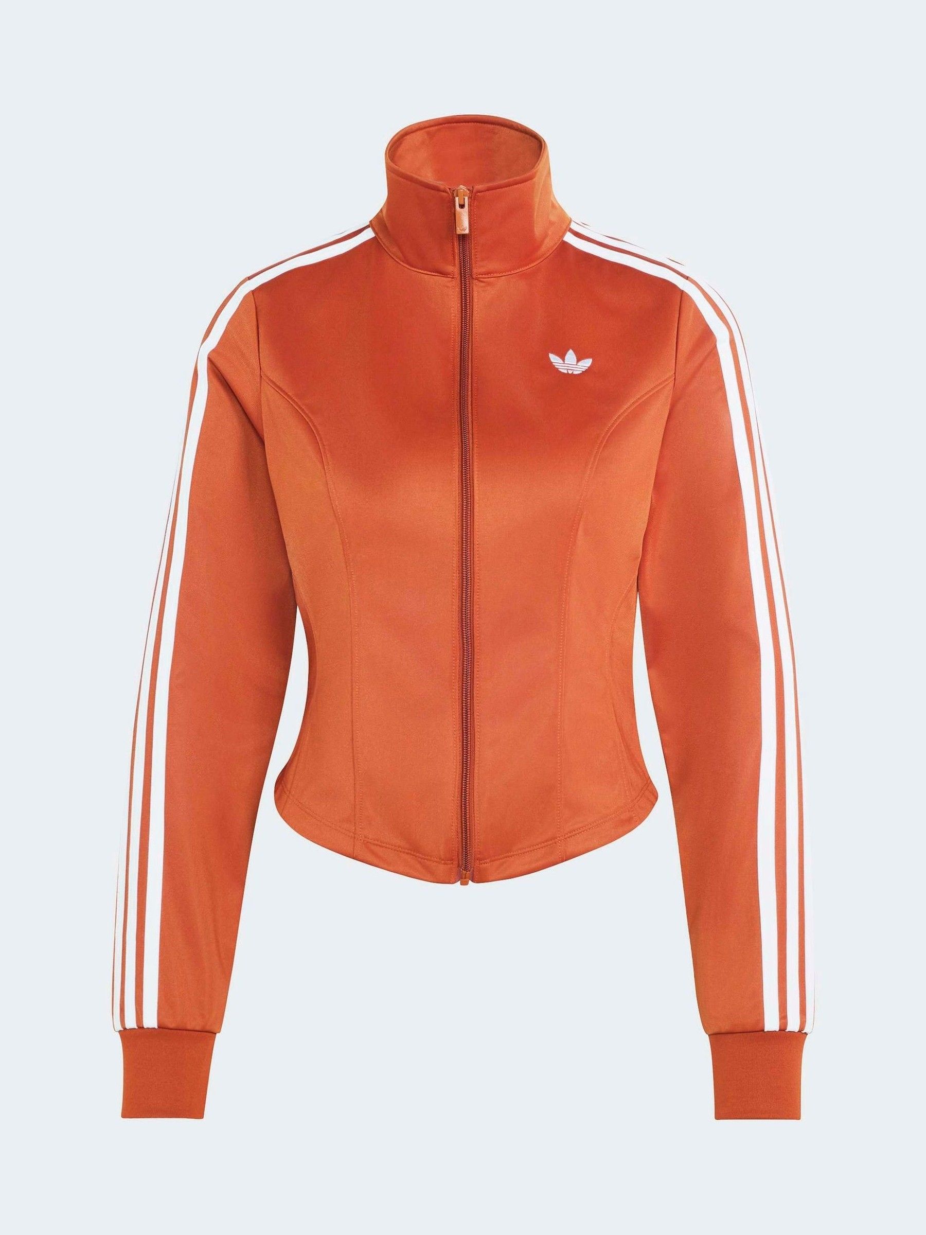 Buy adidas Originals Orange Firebird Corset Tracktop Jacket from