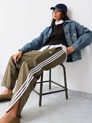 adidas Originals Olive Green Firebird Barrel Trackpant Trousers - Image 2 of 6
