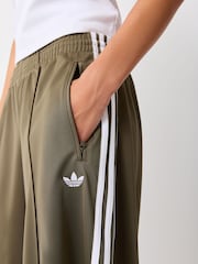 adidas Originals Olive Green Firebird Barrel Trackpant Trousers - Image 4 of 6