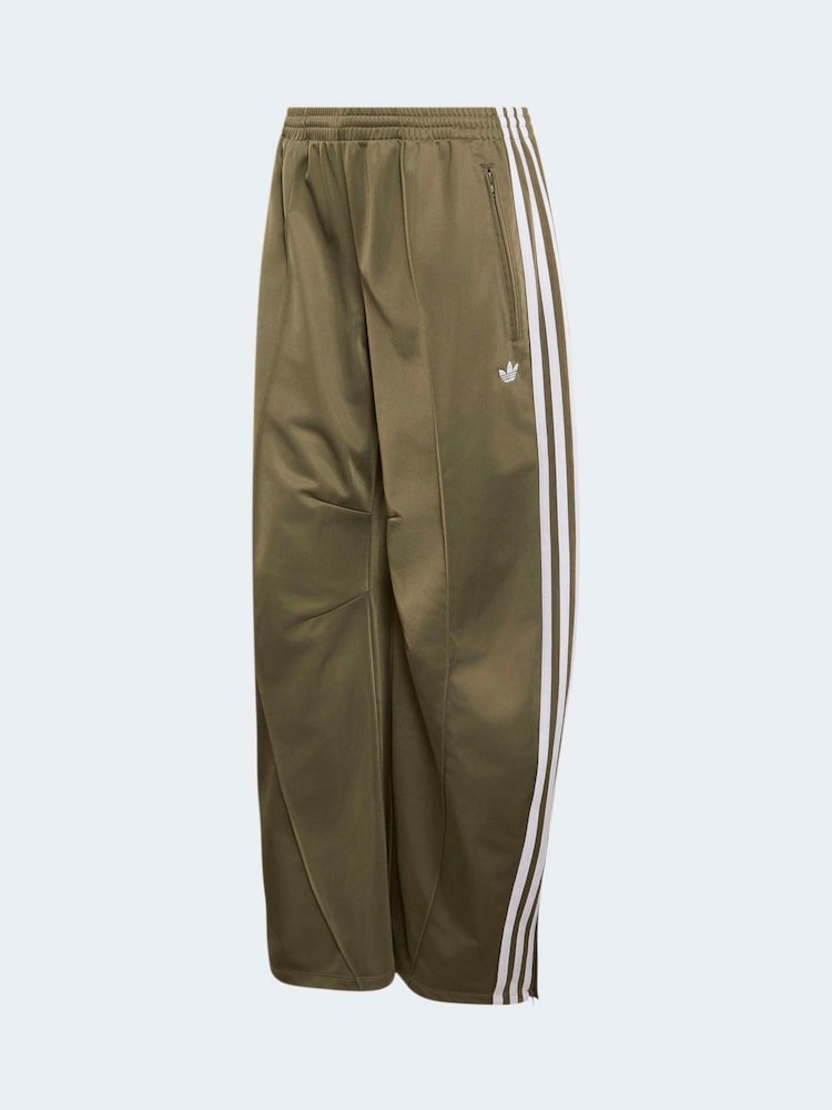 adidas Originals Olive Green Firebird Barrel Trackpant Trousers - Image 6 of 6 adidas Originals Olive Green Firebird Barrel Trackpant Trousers - Image 6 of 6