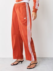 adidas Originals Orange Firebird Barrel Trackpant Trousers - Image 1 of 6