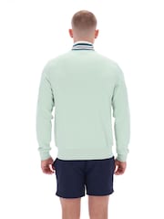 Fila Green Federicotipped Neck Track Jacket With Piping - Image 4 of 6