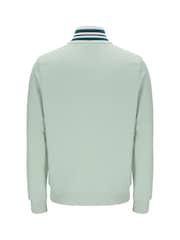 Fila Green Federicotipped Neck Track Jacket With Piping - Image 6 of 6