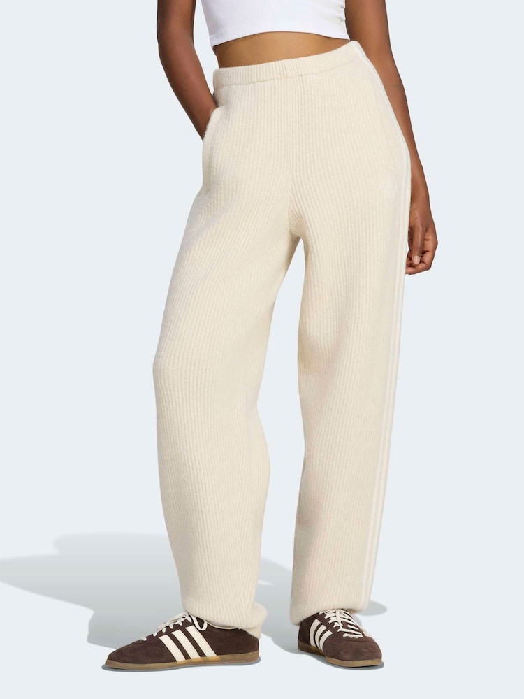 Нейтральный - adidas Originals x Jennie Knit Balloon Joggers - Изображение 1 6