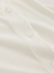Krem - Termisk TENCEL™ Modal-Base Layer Cardigan - Bilde 6 av 7