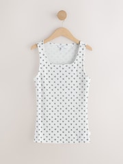 Ecru Ditsy - Cosy Pointelle Thermal Vest - Bilde 6 av 8