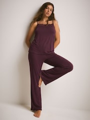 Burgundy Red N. Premium Thermal Trousers with Merino Wool - Image 1 of 8