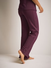 Burgundy Red N. Premium Thermal Trousers with Merino Wool - Image 2 of 8