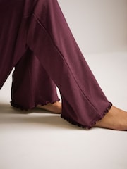 Burgundy Red N. Premium Thermal Trousers with Merino Wool - Image 5 of 8