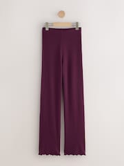 Burgundy Red N. Premium Thermal Trousers with Merino Wool - Image 6 of 8