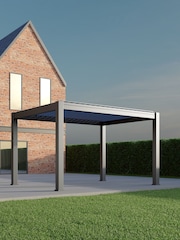 CELTIC LEISURE Anthracite Grey Saturn Aluminium Frame Pergola - Image 2 of 4