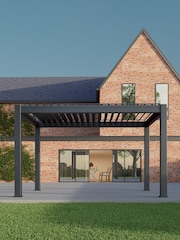 CELTIC LEISURE Anthracite Grey Saturn Aluminium Frame Pergola - Image 4 of 4