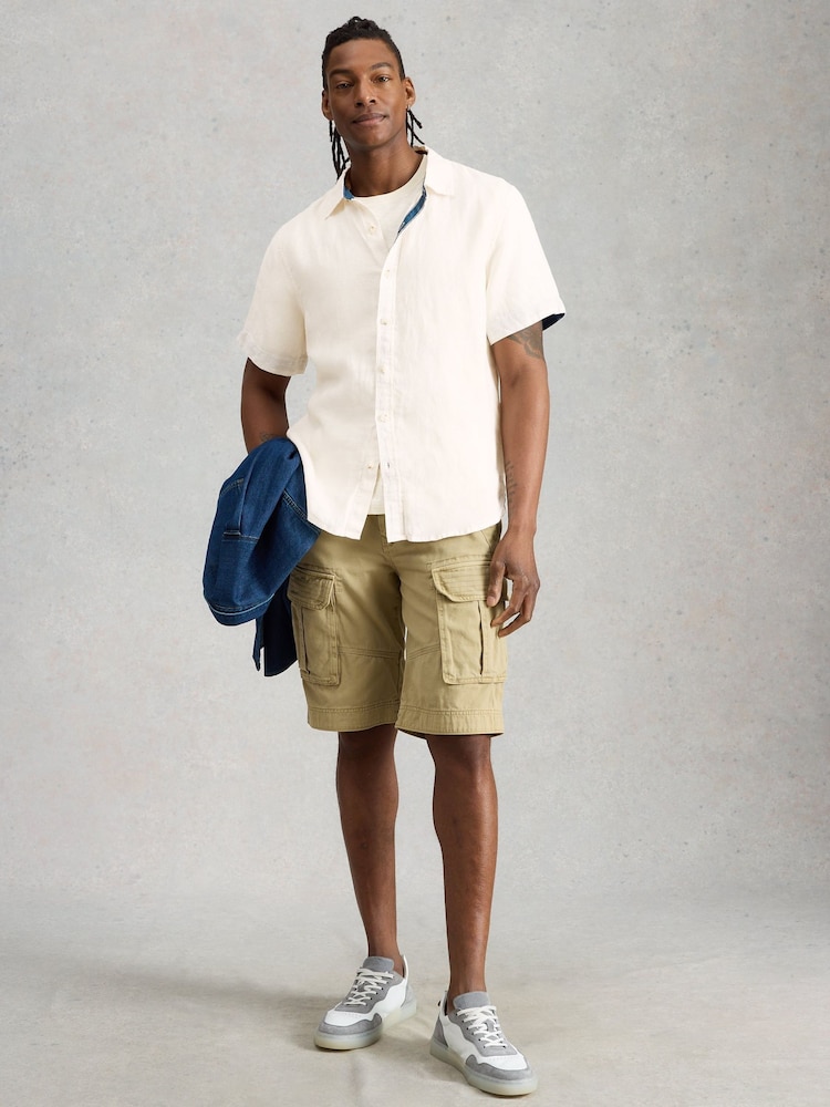 White Stuff White Keswick SS Linen Shirt - Image 1 of 6