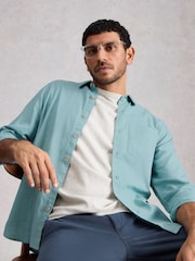 כחול  - White Stuff חולצה עם שרוול ארוך, דגם Ely - תמונה 4 מתוך 6