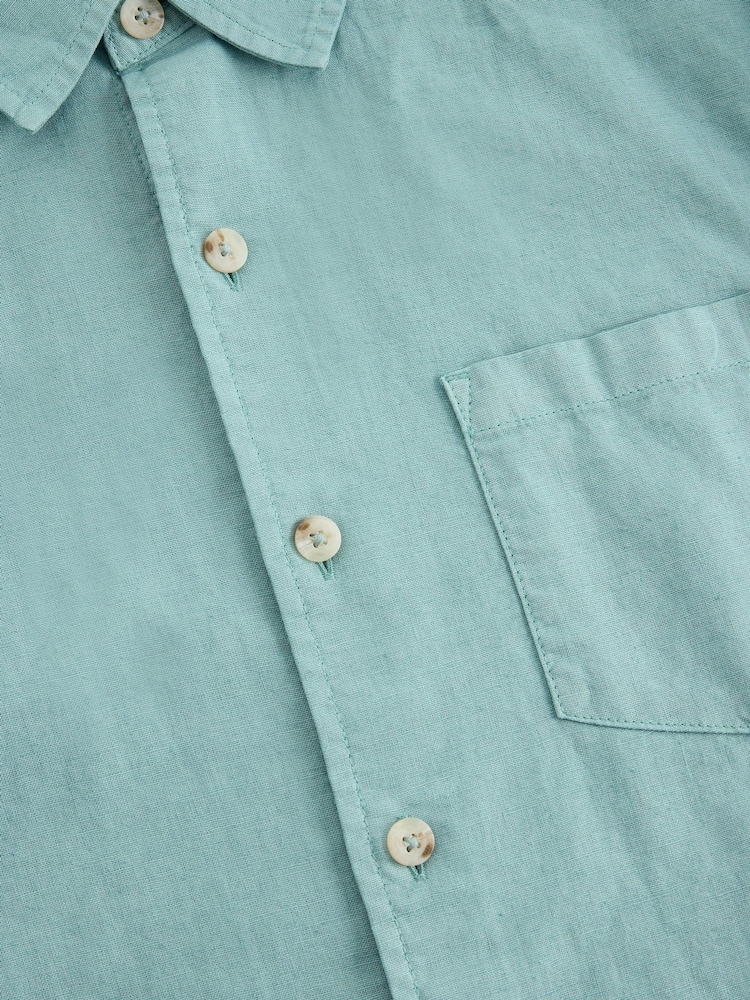 כחול  - White Stuff חולצה עם שרוול ארוך, דגם Ely - תמונה 6 מתוך 6