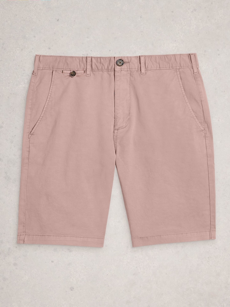 White Stuff Pink Sutton Chino Shorts - Image 1 of 2