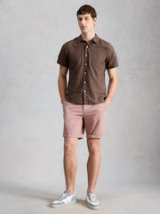White Stuff Pink Sutton Chino Shorts - Image 4 of 6