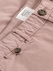 White Stuff Pink Sutton Chino Shorts - Image 6 of 6