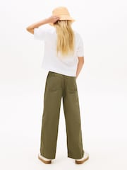 Tommy Hilfiger White Logo Jersey Crew Neck T-Shirt - Image 3 of 5