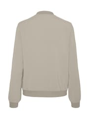 VERO MODA Cream Lightweight Bomber Jacket - Image 5 of 5