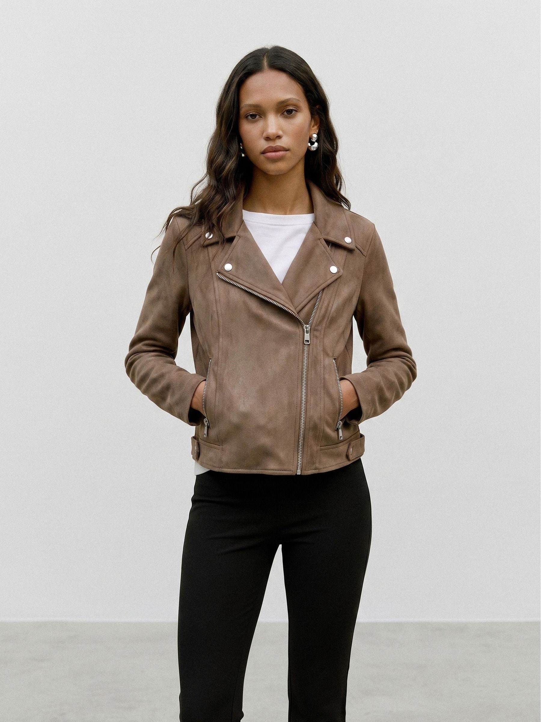 Vero Moda Leather jacket VMJOSE SHORT JACKET (women) - Image 4