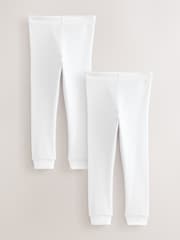White Thermal Leggings (2-16yrs) - Image 1 of 6