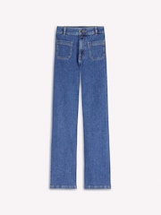 Boden Blue Straight Leg Pocket Jeans - Image 6 of 6