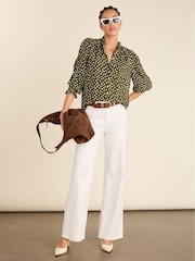 Baukjen Green Cela Printed Blouse - Image 2 of 5