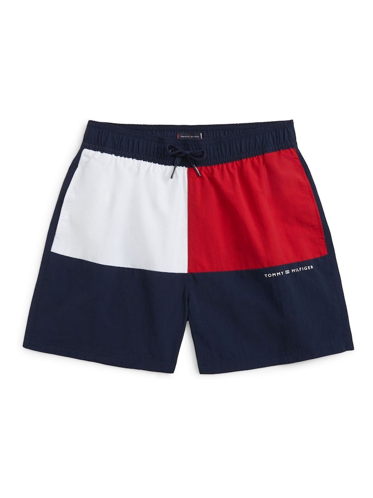 Tommy Hilfiger Medium Ithaca Badeshorts mit Kordelzug - Bild 1 von 2