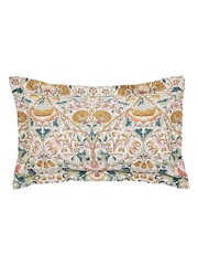 Morris & Co Primrose Lodden 180 TC Cotton Duvet Set - Image 4 of 4