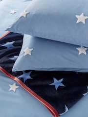 Helena Springfield Chambray Blue Tufted Star Cover Set - Image 3 of 5