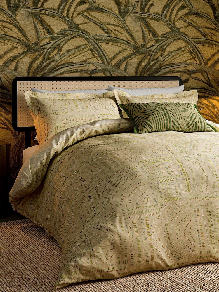 Harlequin Neutral Frescoes Cotton Duvet Set - Image 1 of 5