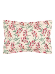 V&A Green or Pink Sweet Tendrils Cotton Duvet Set - Image 4 of 5