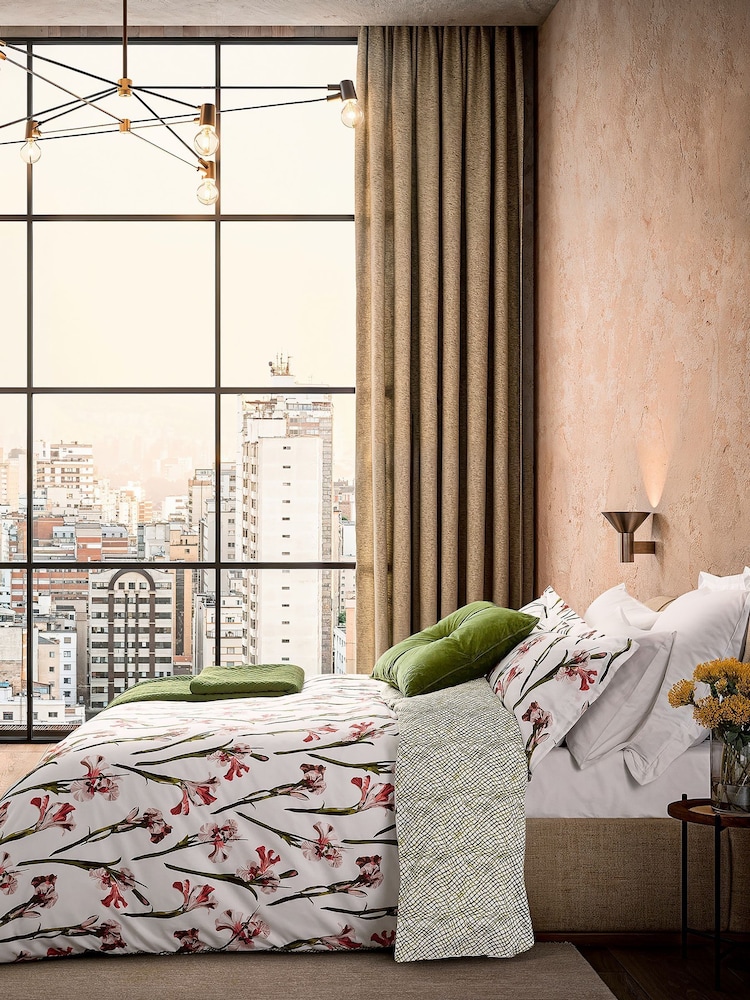 Ted Baker Multi Wild Iris 200 TC Sateen Duvet Set - Image 2 of 5 Ted Baker Multi Wild Iris 200 TC Sateen Duvet Set - Image 2 of 5