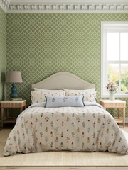 Sanderson Cream Spring Meadow Cushion - Image 3 of 5