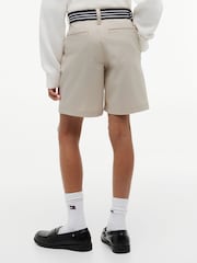 Tommy Hilfiger Nude Essential Signature Belt Loose Chino Shorts - Image 2 of 5