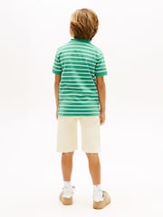 Tommy Hilfiger Green Essential Regular Fit Signature Polo Shirt - Image 3 of 5