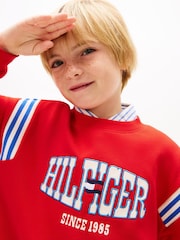 Tommy Hilfiger Red Los Angeles Graphic Sweathirt - Image 4 of 5