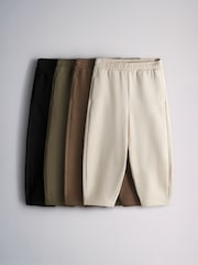 The Set 4 Pack Loopback Barrel Leg Joggers Multi - Image 1 of 7