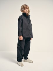 The Set 3 Piece Set Woven Shirt Trousers T-Shirts Navy/White - Image 1 of 17