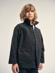The Set 3 Piece Set Woven Shirt Trousers T-Shirts Navy/White - Image 4 of 17