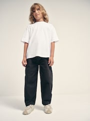 The Set 3 Piece Set Woven Shirt Trousers T-Shirts Navy/White - Image 7 of 17