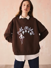 Cath Kidston Brown Sweat Top - Image 1 of 11