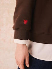 Cath Kidston Brown Sweat Top - Image 5 of 11