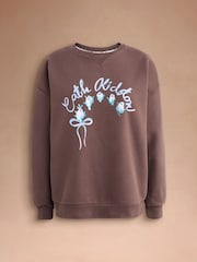 Cath Kidston Brown Sweat Top - Image 8 of 11