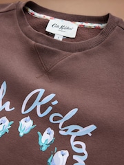 Cath Kidston Brown Sweat Top - Image 9 of 11