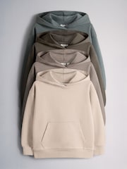 The Set 4 Pack Regular Hoodie Green/Grey - Image 1 of 7