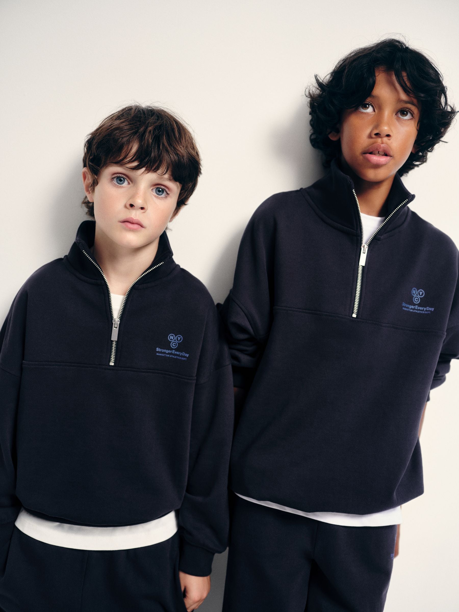 Next：日本 The Set 4 Pack Quarter Zip Sweat Tops from Next Japan