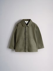 The Set 3 Piece Set Twill Shacket and Trousers with T-Shirt - Bilde 2 av 6